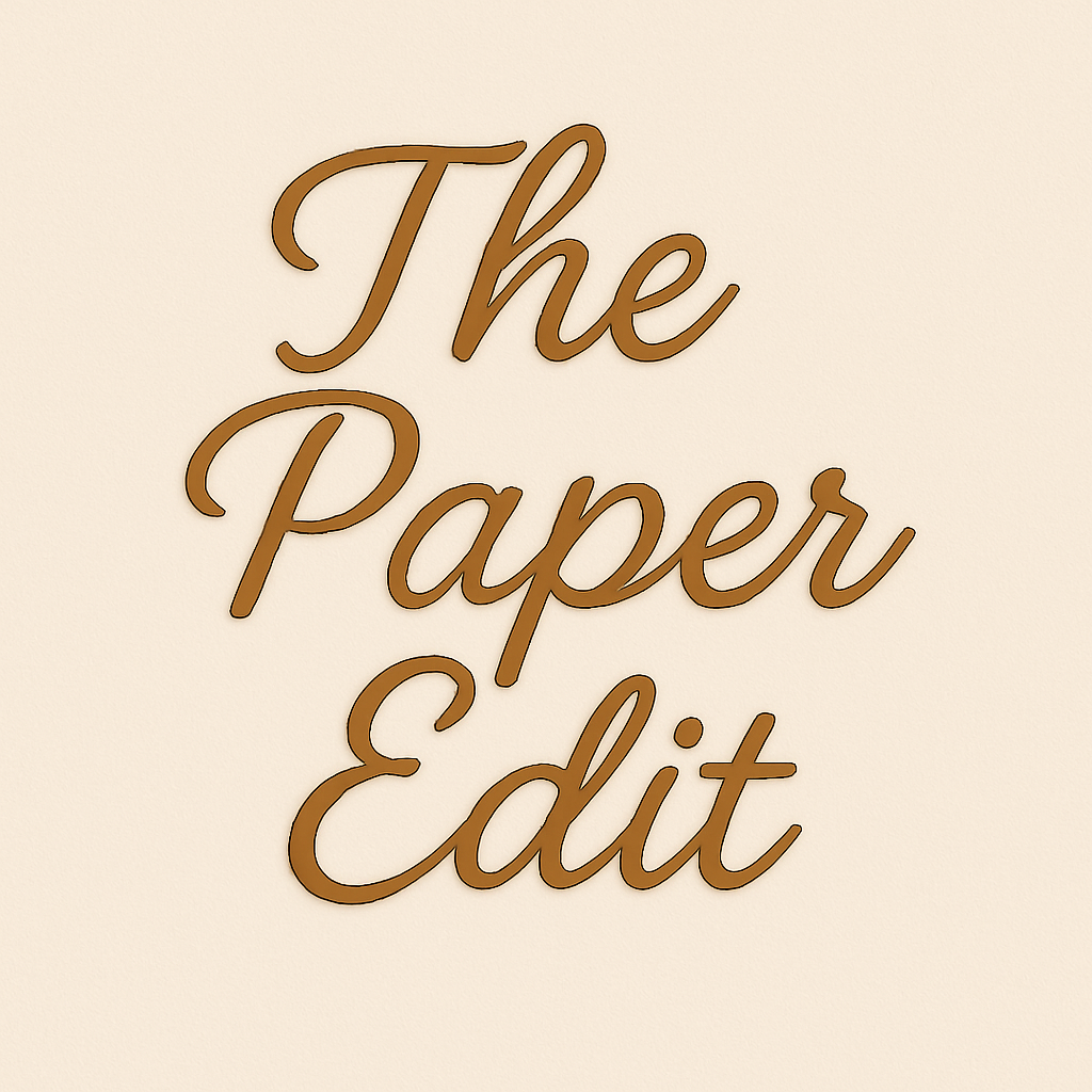 The Paper Edit